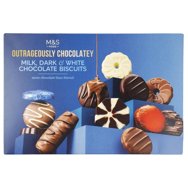 Sélection de biscuits au chocolat M&S ​​450G