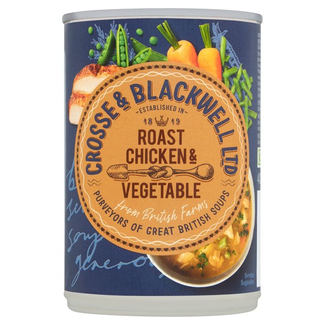 Crosse &amp; Blackwell Best of British Roast Chicken &amp; Vegetable Soup 400g 