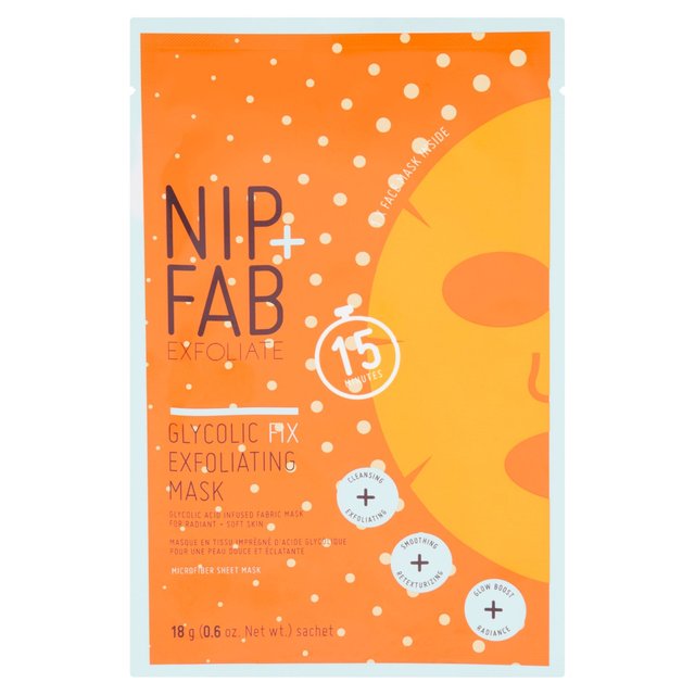 Nip+fabelhafte glykolische Peeling -Gesichtsmaske