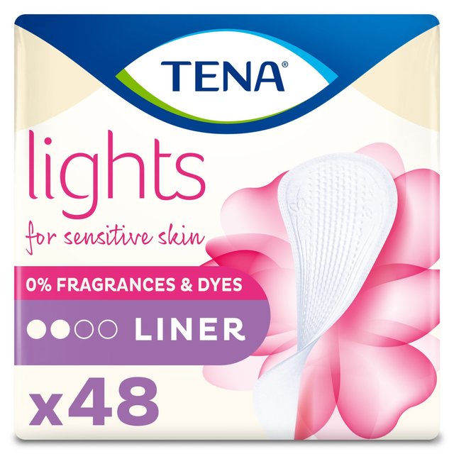 Liners de incontinencia de Tena 48 por paquete