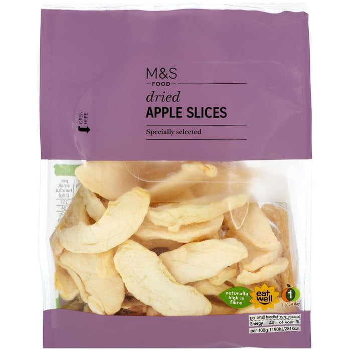 M&S secas de manzana 180g