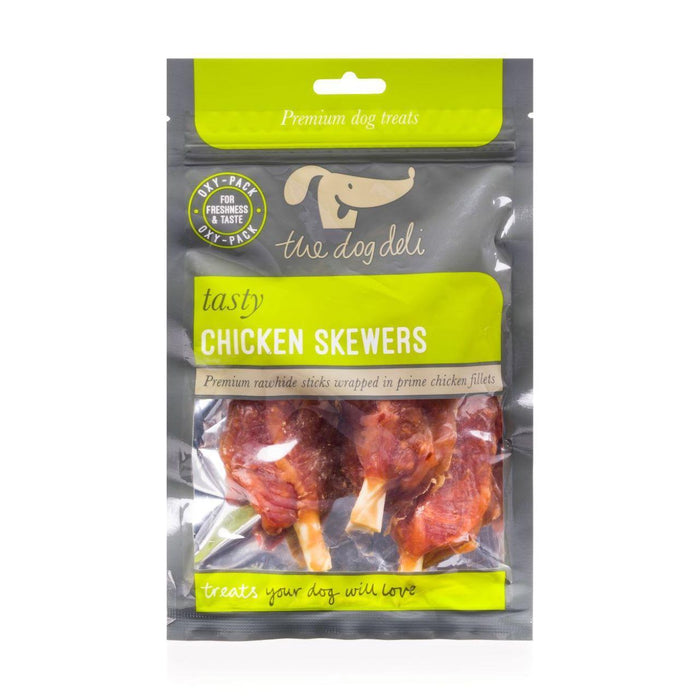 Petface The Dog Deli Chicken Skewers Dog Treat 100g