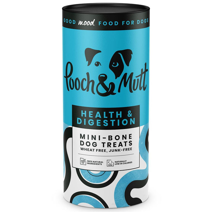 Pooch & Mutt Health & Digestion Mini Bos Dog Treats 125g