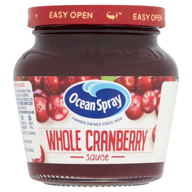 Ocean Spray Wholeberry Cranberry Sauce 250g